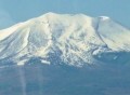 北面からの浅間山を望む